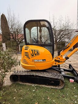 Bagr JCB 8035 ZTS, cca 3,5 t, r. v. 2007 - 5