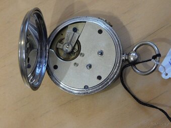 Švýcarské kapesní hodinky "The Wizard" s centrál. sek. ruč - 5