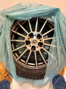 3ks Kola 18” + zimní pneu Yokohama 235/55 R18 Kodiaq - 5