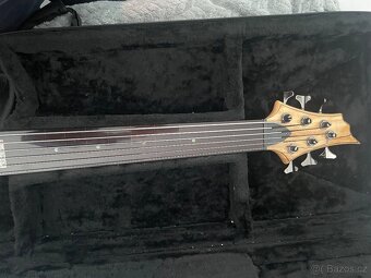baskytara esp ltd 6 struna fretless - 5