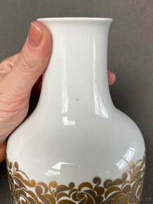 Porcelánová váza, zlatý dekor, Thomas Rosenthal - 5