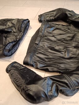 Dainese Avro-Pánská kožená moto kombinéza, dvoudílná-klokan - 5