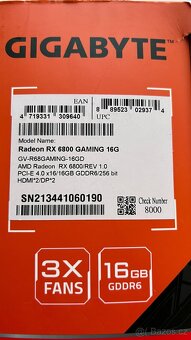 Gigabyte AMD Radeon RX6800 (2x) - 5