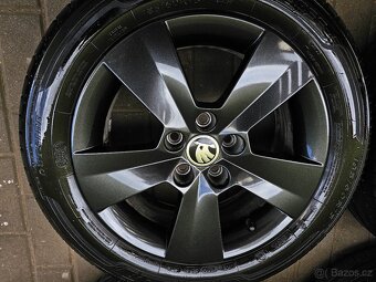 ALU kola letní Škoda 5x100 Fabia III Rapid R15 Matone - 5
