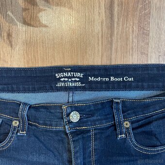 Džínové kraťasy Levis boot cut velikosti L-XL - 5
