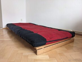 Futon včetně rámu 90x200 cm - 5