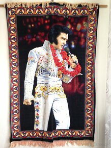 Elvis Presley historický koberec z USA - pro sběratele NOVÝ - 5