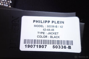 nové dlouhé sako PHILIPP PLEIN vel L-XL - 5