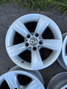 Alu kola BMW / VW T5, T6 průměr R16 rozteč 5 x 120 jako nová - 5