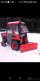 Prodám sněhová radlice za malotraktor 150 cm - 5