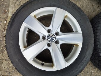 17"zimní alu sada Boston 5x112 origo VW Tiguan 215/60 - 5