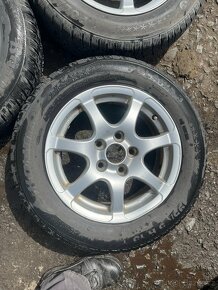 15" ALU kola BORBET 5x114,3 R15 zimní - 5