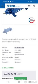 Vodárna sigma , čerpadlo - 5