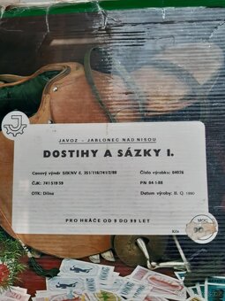 Dostihy a sázky retro 1988 desková hra a soubor her 300 - 5