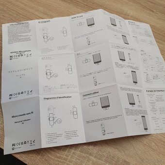 Bezdrátový mikrofon USB-C sada K60 - 5