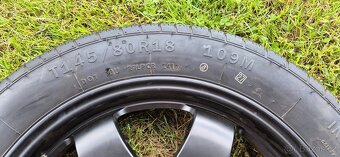 Rezervní dojezd. kolo 5x112 4xT15 ET0 Audi Škoda VW REZERVA - 5