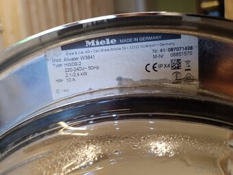 Pračka Miele Softtronic teplá/studená voda - 5