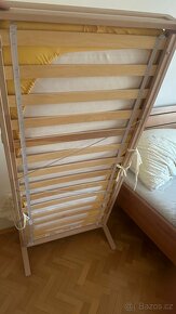 Dětská postel 140/70 s madraci + zabrany - 5