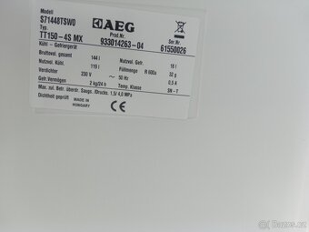 Lednička AEG s mrazákem - skoro nová - šíroka 60 cm - 5