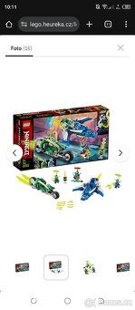 Lego Ninjago Rychlá jízda s Jayem a Lloydem 71709 - 5