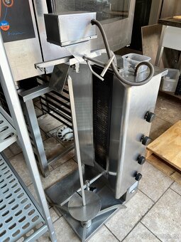 Gril na gyros, kebab plynový - 5