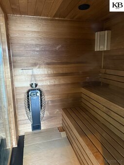 Zahradní sauna / kontejnerová sauna / venkovní sauna 4,0x2,5 - 5