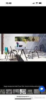 4ks designové židle Magis Chair One, černé - 5