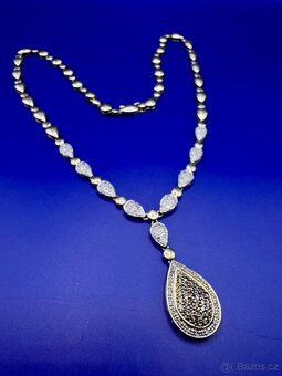 zlatý náhrdelník 14 karátů - 585/1000 - 5