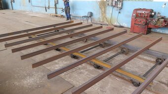 Prodám železniční podvozek - plato. - 5