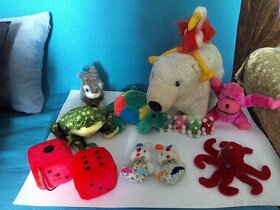Plyšová zvířátka, zelenina - 5