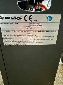 Ohřívač plynový - 5