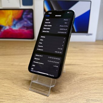 iPhone 13 Pro 512GB zelený, pěkný stav, 12 měsíců záruka - 5