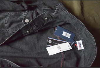 HILFIGER TOMMY Jeans - džíska, bunda ,velikost "M", NOVÁ - 5