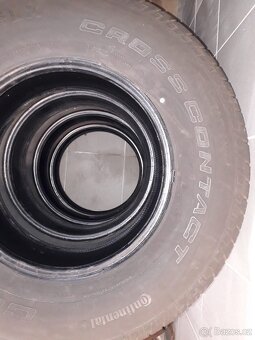 Pneu 25570x16 continental m+s - 5