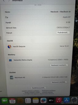 Apple MacBook Air 13" Late-2020 (A2337) 256gb Ram 8gb kondi - 5