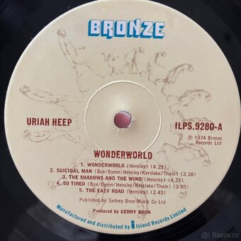 Uriah Heep — Wonderworld. LP - 5