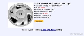 Honda kola enkei 4x100 r14 - 5