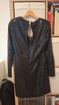 Černé šaty s flitry NLY BY NELLY vel. M - 5