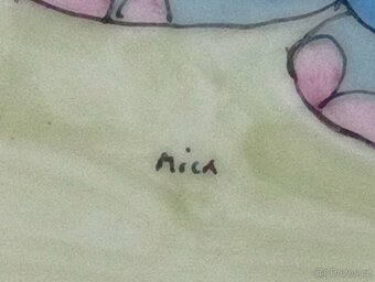 VINTAGE DĚTSKÝ PORCELÁNOVÝ TALÍŘ LIMOGES FRANCIE - 5