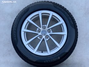 Originální kola AUDI A6 5x112 R17 ZIMNÍ PNEU č.H17 - 5