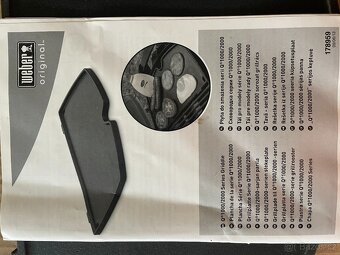 Plát pro Weber gril Q100/1000 - NOVÝ - 5