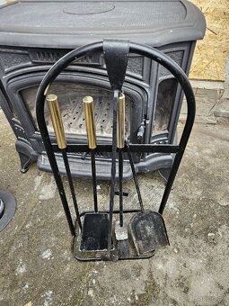 Krbová litinová kamna Koza K9 s příslušenstvím - 5