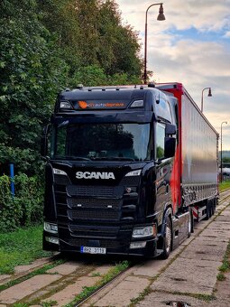 SCANIA S450 + SCHMITZ (lowdeck) - 5