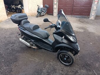 Piaggio mp3 500 ABS,ASR,kufr černá 2 cz doklady v ceně - 5