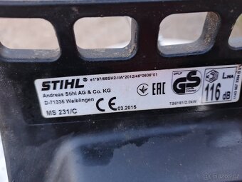 Stihl MS231 - 5