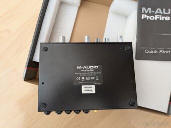 Prodám zvukovou kartu M Audio ProFire 610 - 5