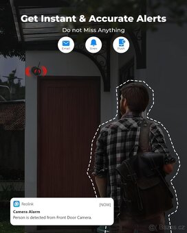 REOLINK 2K / 3MP solární bezpečnostní kamera, bezdrátová - 5
