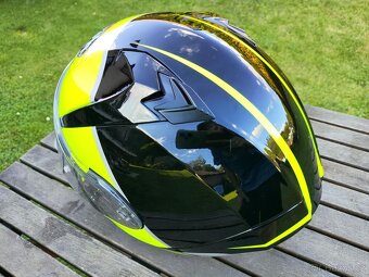 Moto helma Airoh Valor Eclipse žlutá/černá lesklá vel. XS - 5