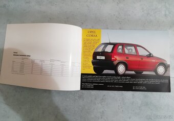 Opel Tigra - prospekt a ceníky - doprava v ceně - 5