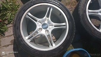 Alu kola 4x114,3 a 4x98 dvojí rozteč R17 - 5